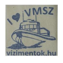"I love VMSZ" matrica