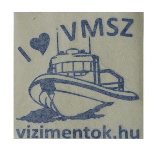 "I love VMSZ" matrica