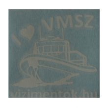 "I love VMSZ" matrica